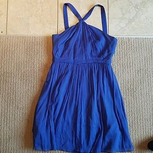 J. Crew Sinclair Dress Royal  Blue
